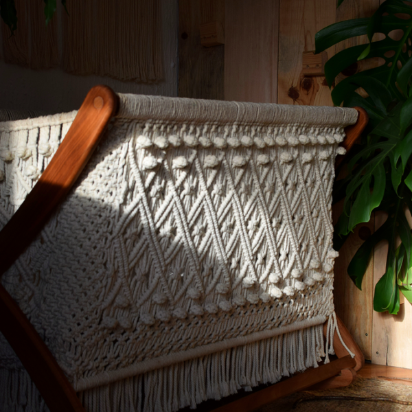 Macrame kolevka / krevetac za bebe - Image 4