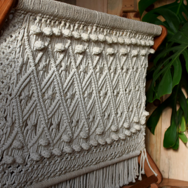 Macrame kolevka / krevetac za bebe - Image 3