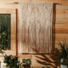 Macrame zavesa / zidna tapiserija