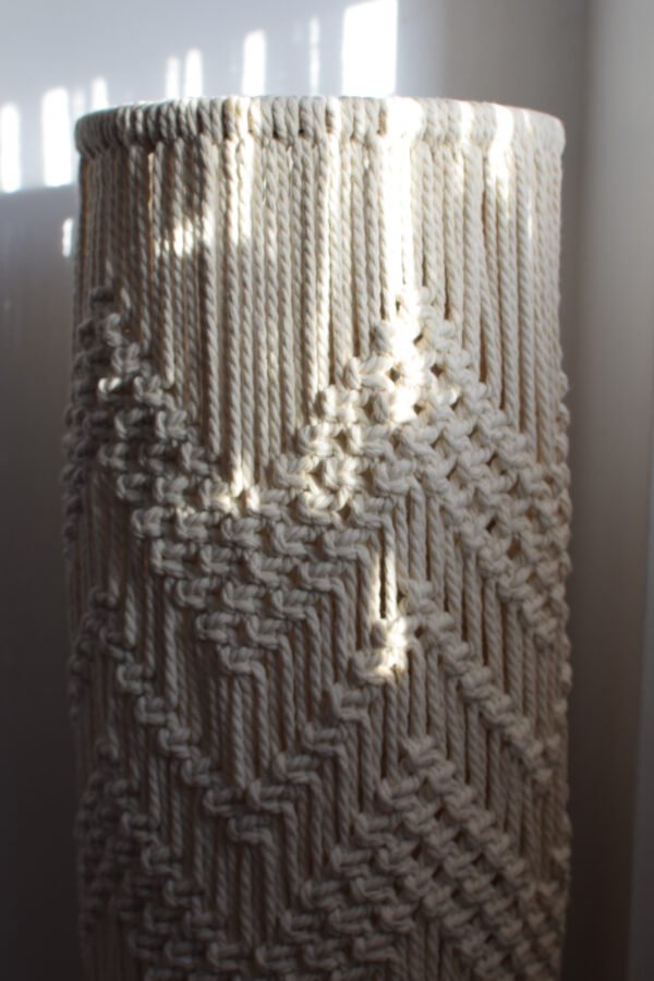 Podna Macrame Lampa - Image 3