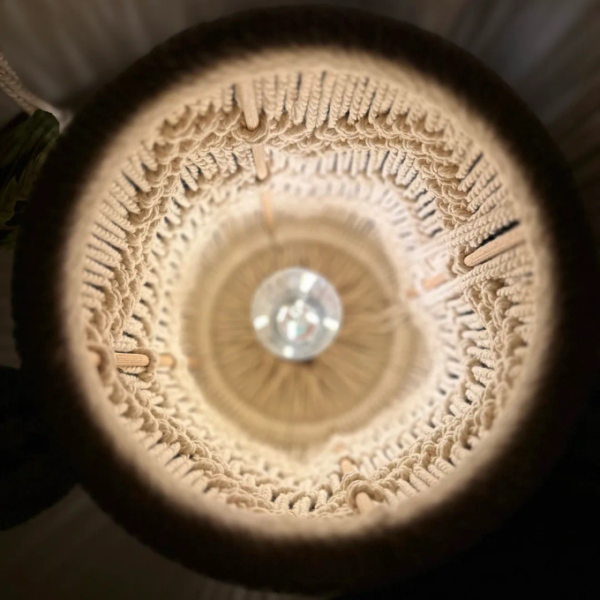 Stona Macrame Lampa - Image 4