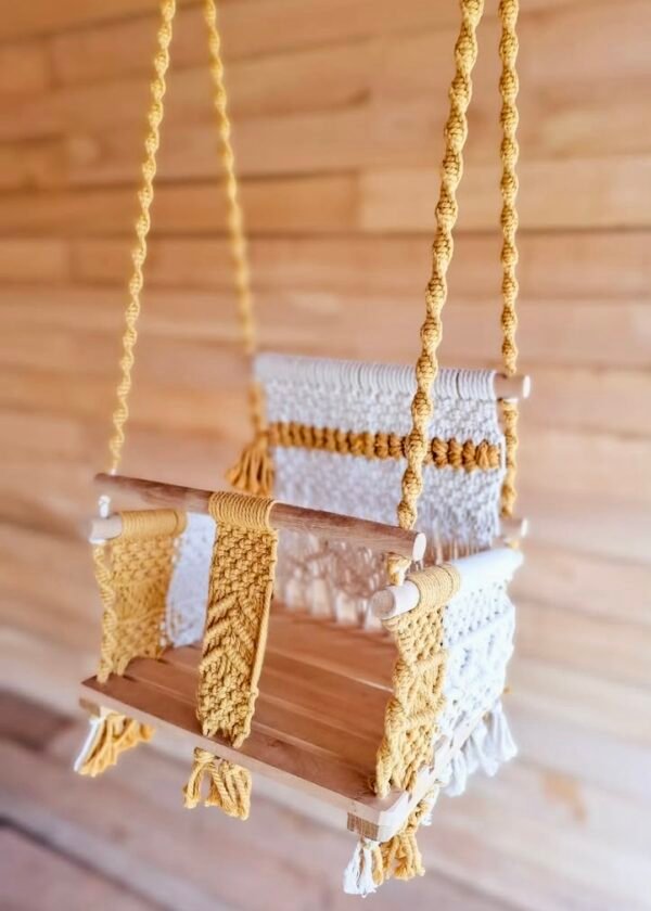 Macrame ljuljaška za decu - Image 4