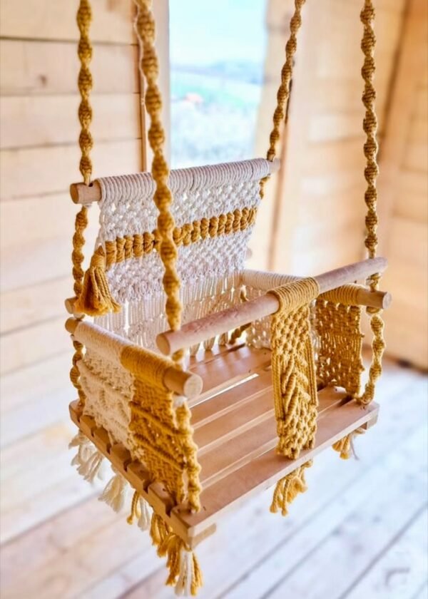 Macrame ljuljaška za decu - Image 3