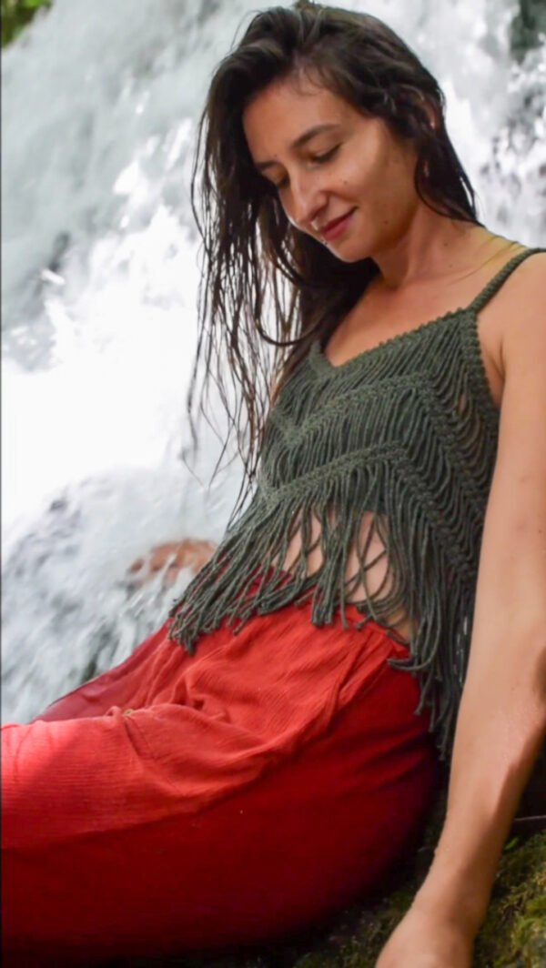 Macrame Crop Top