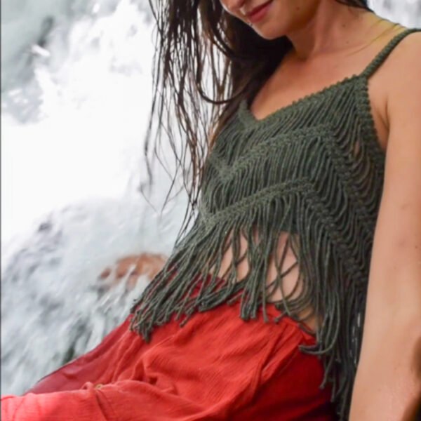 Macrame Crop Top