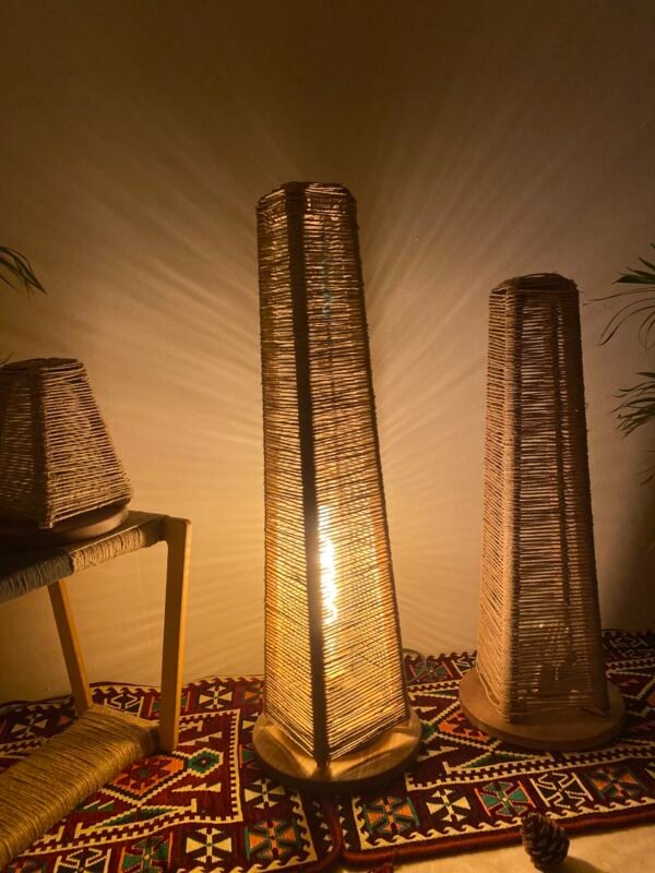 Podne Lampe od Kudelje - Image 5