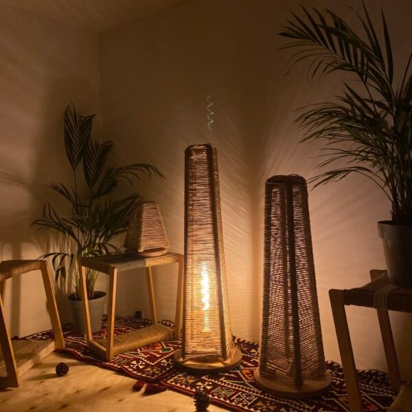 Podne Lampe od Kudelje