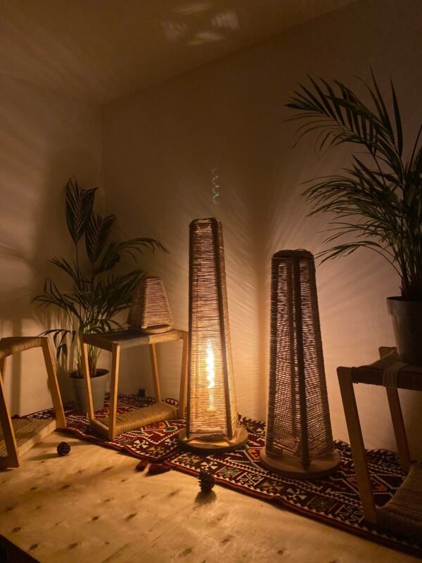 Podne Lampe od Kudelje