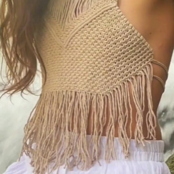 Macrame Top bez ledja