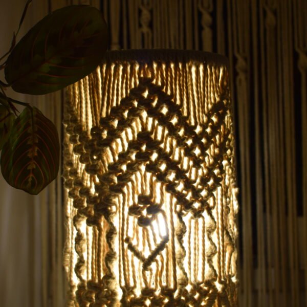 Stona Macrame Lampa