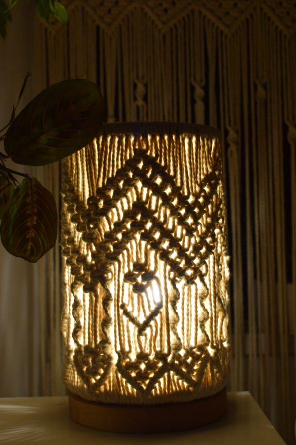 Stona Macrame Lampa