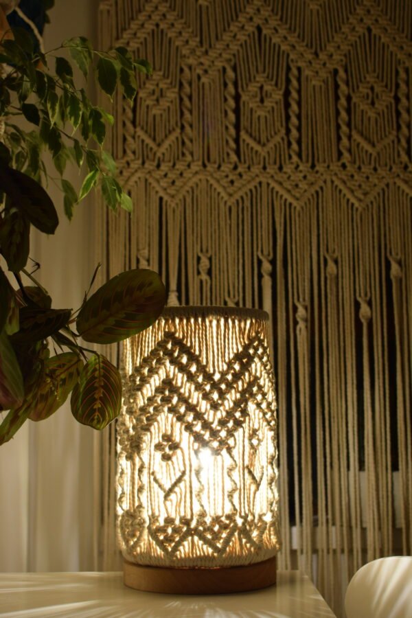 Stona Macrame Lampa - Image 2