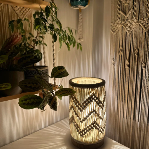 Stona Macrame Lampa - Image 5
