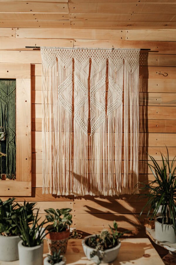 Macrame Zavesa - Geometric - Image 3