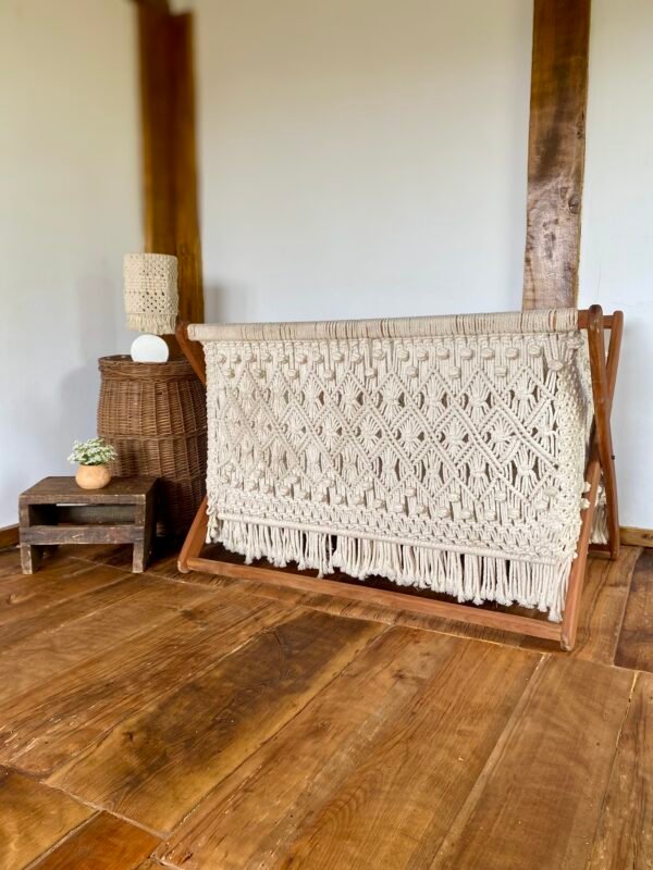 Macrame kolevka / krevetac za bebe - Image 4