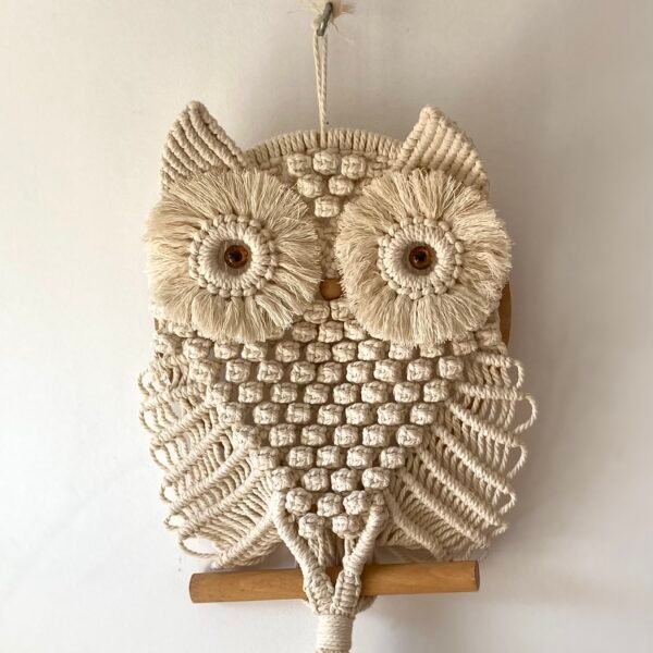 Macrame Sova - Zidna Dekoracija